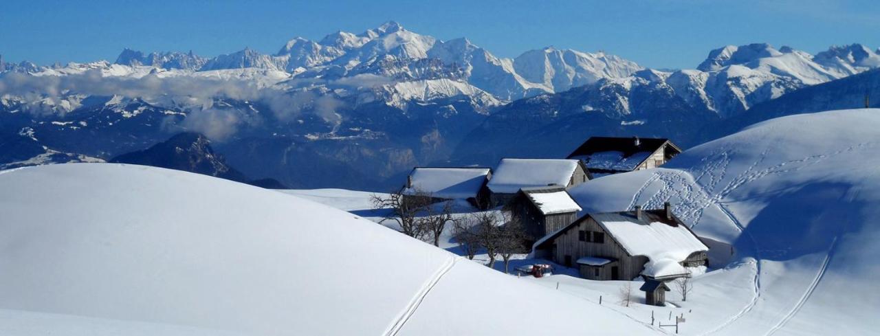 Les Chalets De Ludran Viuz-en-Sallaz Exteriér fotografie