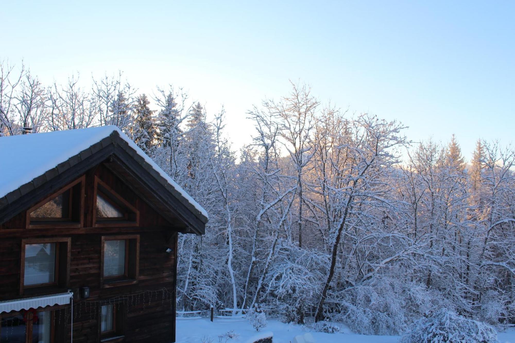 Les Chalets De Ludran Viuz-en-Sallaz Exteriér fotografie