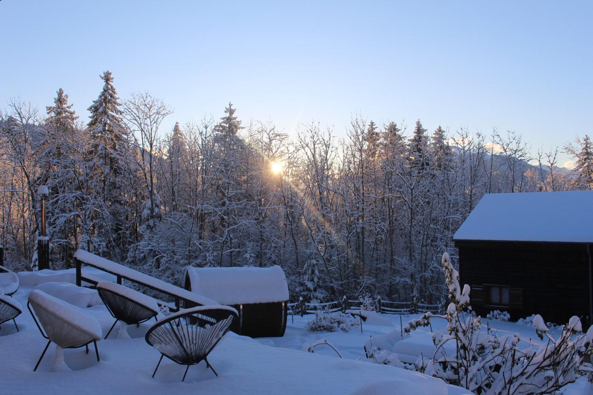 Les Chalets De Ludran Viuz-en-Sallaz Exteriér fotografie