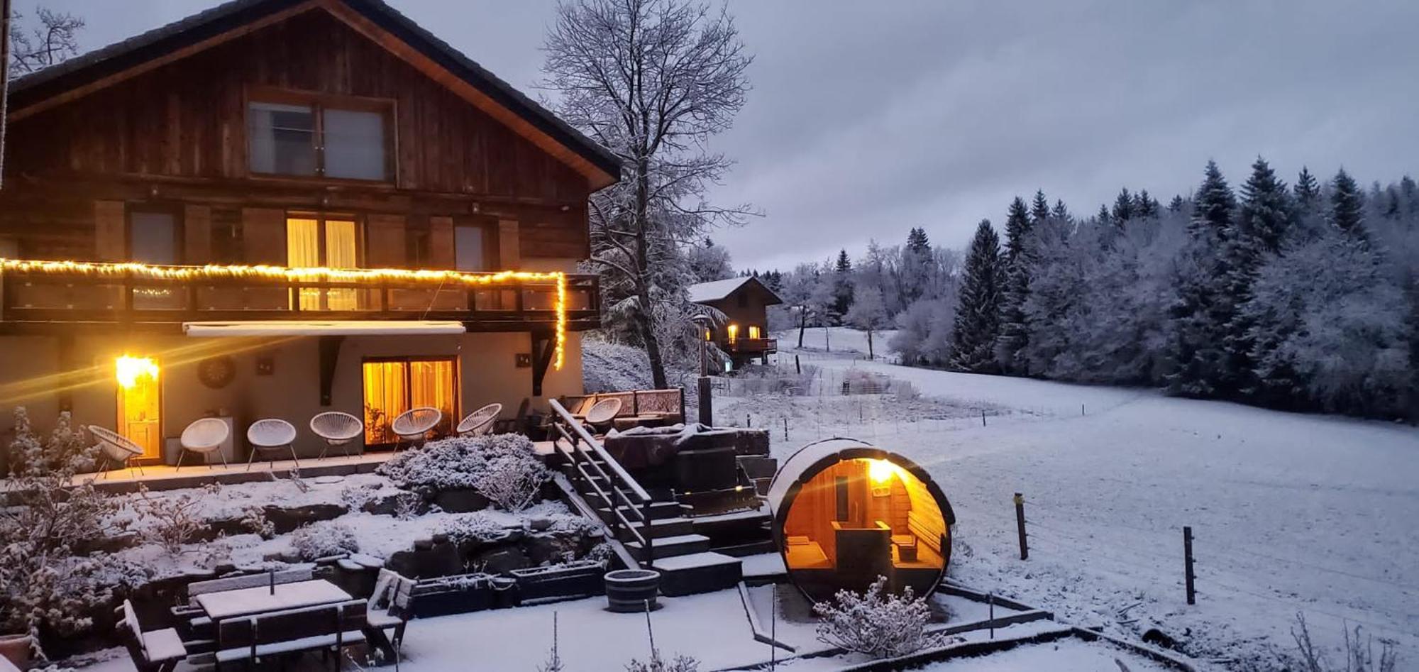 Les Chalets De Ludran Viuz-en-Sallaz Exteriér fotografie
